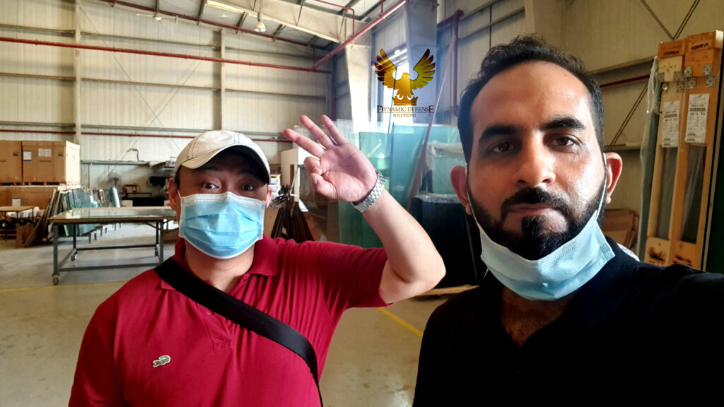 Bulletproof Glass Inspection - Successful Customer Inspection of Bulletproof Glass for Armored Toyota Fortuner and Armored Toyota Hilux Vehicle